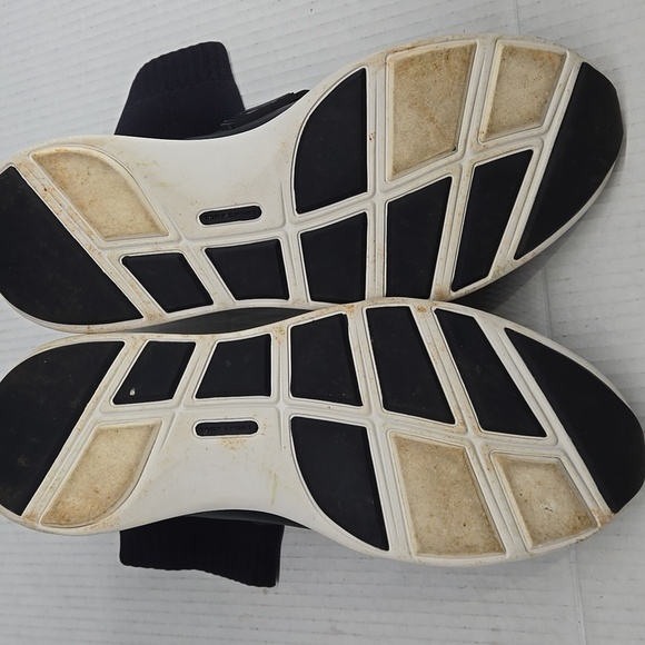 Tory Burch Tory Sport Chevron Strap Sock Sneakers BLUE 11 - Picture 9 of 12